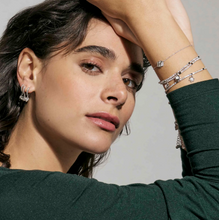 Load image into Gallery viewer, PETIT SPARKLE BRACELET 242300/006 GOLD HEART WITH CZ