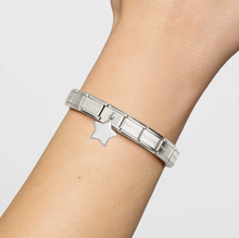 Load image into Gallery viewer, COMPOSABLE CLASSIC LINK 331801/16 STAR ENGRAVING PENDANT CHARM IN SILVER