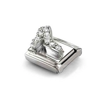 Load image into Gallery viewer, COMPOSABLE CLASSIC LINK 330328/23 HIGH HEEL IN 925 SILVER & CZ