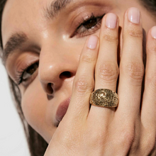 Load image into Gallery viewer, LEAF OF LIGHT RING 243102/010 MEDIUM SILVER
