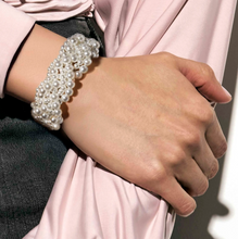 Load image into Gallery viewer, WEAR & STYLE BRACELET 134507/001 S/STEEL CRYSTAL PEARLS