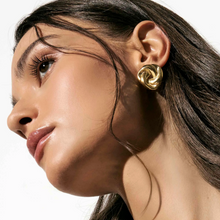 Load image into Gallery viewer, WEAR & STYLE EARRINGS 134517/001 S/STEEL KNOT