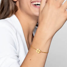 Load image into Gallery viewer, ESSENTIALS BRACELET 148201/005 ROSE GOLD CHAIN WITH HEART & SNAKE