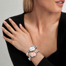 Load image into Gallery viewer, WATCH 076038/008 STAINLESS STEEL OVAL WHITE MOTHER OF PEARL DIAL