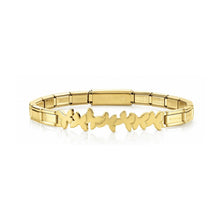 Load image into Gallery viewer, TRENDSETTER BRACELET 021111/003 GOLD PVD BUTTERFLIES