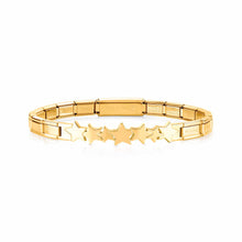 Load image into Gallery viewer, TRENDSETTER BRACELET 021111/005 GOLD PVD STARS