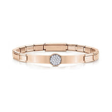 Load image into Gallery viewer, TRENDSETTER BRACELET 021121/022 ROSE GOLD PVD & CZ