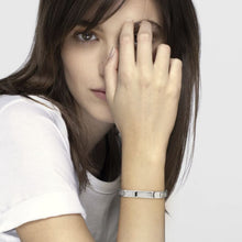 Load image into Gallery viewer, TRENDSETTER BRACELET 021138/015 BLACK PVD & CZ