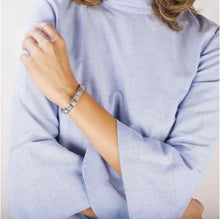 Load image into Gallery viewer, COMPOSABLE CLASSIC BRACELET BASE 030001/SI/035 STAINLESS STEEL MATTE SAPPHIRE BLUE PVD*