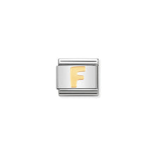 Load image into Gallery viewer, COMPOSABLE CLASSIC LINK 030101/06 LETTER F IN 18K GOLD