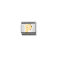 Load image into Gallery viewer, COMPOSABLE CLASSIC LINK 030101/16 LETTER P IN 18K GOLD