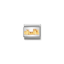 Load image into Gallery viewer, COMPOSABLE CLASSIC LINK 030123/38 STONEHENGE IN 18K GOLD MONUMENTS