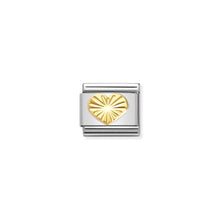 Load image into Gallery viewer, COMPOSABLE CLASSIC LINK 030149/51 HEART IN GOLD