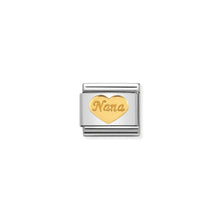 Load image into Gallery viewer, COMPOSABLE CLASSIC LINK 030162/43 NANA HEART IN 18K GOLD