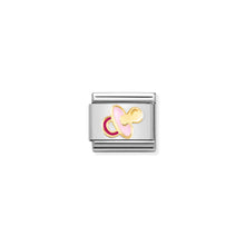 Load image into Gallery viewer, COMPOSABLE CLASSIC LINK 030272/62 PINK PACIFIER IN 18K GOLD
