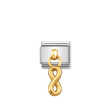 Load image into Gallery viewer, COMPOSABLE CLASSIC LINK 031800/10 INFINITY CHARM IN 18K GOLD
