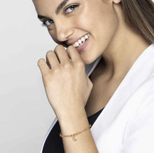 Load image into Gallery viewer, SWEETROCK ROMANCE BRACELET 148020/068 SILVER CHAIN, SILVER WINGED HEART & CZ