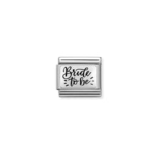 Load image into Gallery viewer, COMPOSABLE CLASSIC LINK 330111/07 BRIDE TO BE IN 925 SILVER