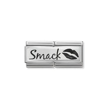 Load image into Gallery viewer, COMPOSABLE CLASSIC DOUBLE LINK 330710/10 SMACK (KISS) IN 925 SILVER