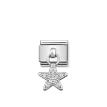 Load image into Gallery viewer, COMPOSABLE CLASSIC LINK 331800/05 STAR CHARM WITH CZ & 925 SILVER