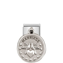 Load image into Gallery viewer, COMPOSABLE CLASSIC LINK 331804/09 MARRIAGE WISHES CHARM IN 925 SILVER