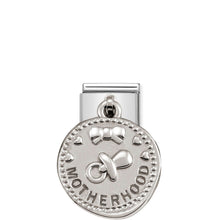 Load image into Gallery viewer, COMPOSABLE CLASSIC LINK 331804/11 MOTHERHOOD WISHES CHARM IN 925 SILVER