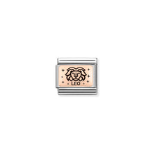 Load image into Gallery viewer, COMPOSABLE CLASSIC LINK 430112/05 LEO IN 9K ROSE GOLD