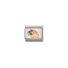 Load image into Gallery viewer, COMPOSABLE CLASSIC LINK 430305/31 STRAWBERRY IN 9K ROSE GOLD & CZ
