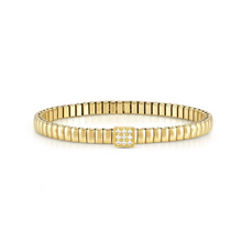 Load image into Gallery viewer, EXTENSION BRACELET 046011/004 LIFE GOLD WITH CZ