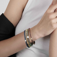 Load image into Gallery viewer, EXTENSION BRACELET 046011/004 LIFE GOLD WITH CZ