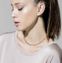 Load image into Gallery viewer, ARMONIE NECKLACE 146903/002 ROSE GOLD MULTI HEARTS