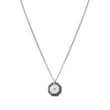 Load image into Gallery viewer, STRONG DIAMOND GEOMETRIC NECKLACE 028343/064 SMALL STAINLESS STEEL &amp; WHITE DIAMOND
