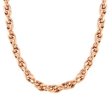 Load image into Gallery viewer, SILHOUETTE NECKLACE 028501/011 ROSE GOLD PVD CHAIN
