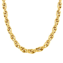 Load image into Gallery viewer, SILHOUETTE NECKLACE 028501/012 GOLD PVD CHAIN
