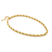 Load image into Gallery viewer, SILHOUETTE NECKLACE 028501/012 GOLD PVD CHAIN
