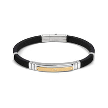 Load image into Gallery viewer, CITY ENERGY BRACELET 028820/057 STAINLESS STEEL, GOLD PVD &amp; CZ
