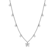 Load image into Gallery viewer, MYSOPHIE NECKLACE 029901/010 BUTTERFLY &amp; CZ PENDANTS
