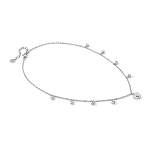 MYSOPHIE NECKLACE 029901/022 HEART & CZ PENDANTS