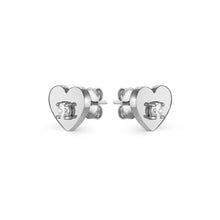 Load image into Gallery viewer, MYSOPHIE EARRINGS 029903/022 HEART CZ STUDS
