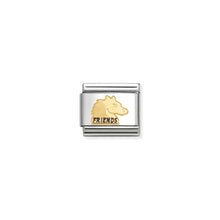 Load image into Gallery viewer, COMPOSABLE CLASSIC LINK 030285/71 FRIENDS HORSE IN 18K GOLD &amp; ENAMEL
