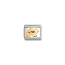 Load image into Gallery viewer, COMPOSABLE CLASSIC LINK 030285/74 FRIENDS TURTLE IN 18K GOLD &amp; ENAMEL
