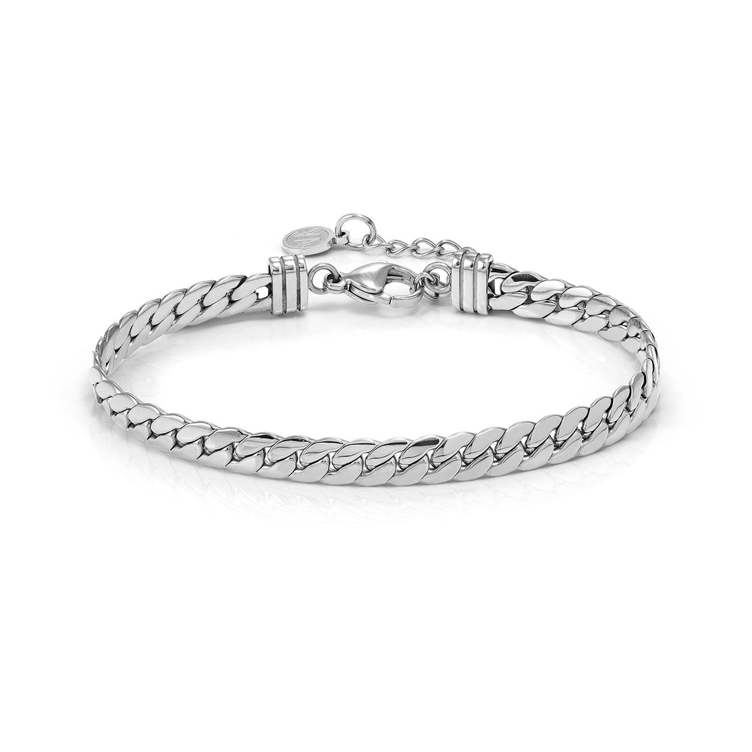 ECCLETTICA BRACELET 134300/001 STAINLESS STEEL FLAT CHAIN