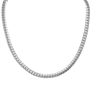 ECCLETTICA NECKLACE 134307/001 STAINLESS STEEL FLAT CHAIN