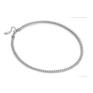 ECCLETTICA NECKLACE 134307/001 STAINLESS STEEL FLAT CHAIN