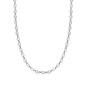 ECCLETTICA NECKLACE 134309/001 STAINLESS STEEL LONG NAVY CHAIN