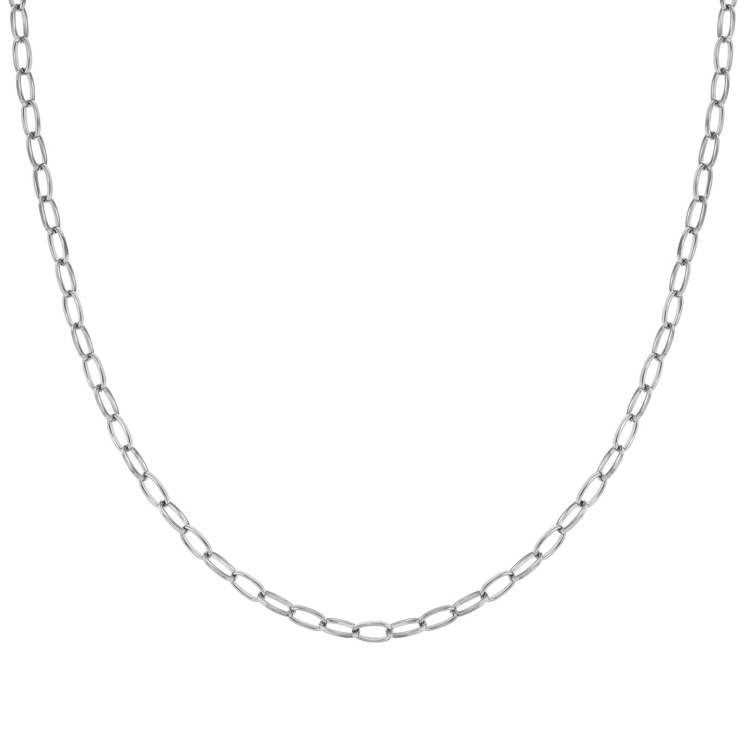 ECCLETTICA NECKLACE 134311/001 STAINLESS STEEL LONG CHAIN