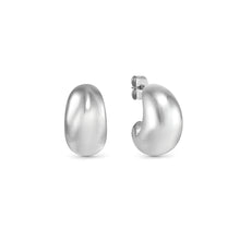 Load image into Gallery viewer, ECCLETTICA EARRING 134314/001 STAINLESS STEEL SMALL MOON STUDS
