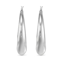 Load image into Gallery viewer, ECCLETTICA EARRING 134320/001 STAINLESS STEEL LARGE HOOP
