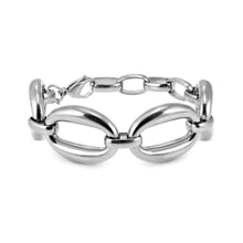 Load image into Gallery viewer, WEAR &amp; STYLE BRACELET 134503/001 S/STEEL CURVED OVAL CHAINS
