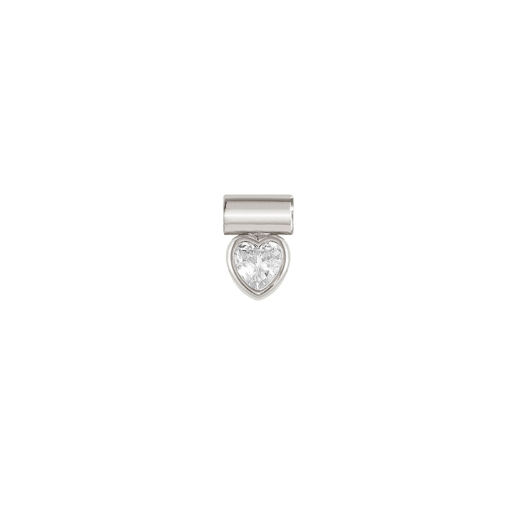 SEIMIA PENDANT 148866/001 WHITE CZ HEART